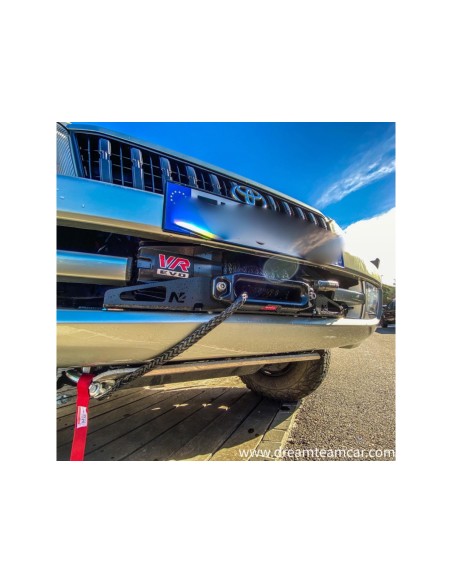 Support de treuil intégrée au pare-chocs d'origine pour Toyota KZJ90 K