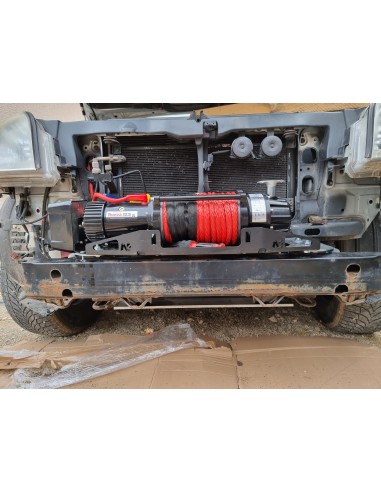 Support de treuil intégrée au pare-chocs d'origine pour Toyota KDJ120