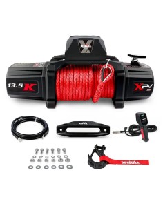 Treuil electrique X-BULL 6134Kg 12v IP67 corde