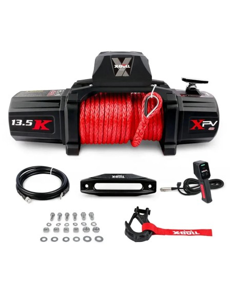 Treuil electrique X-BULL 6134Kg 12v IP67 corde