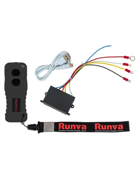 Kit commande sans fil treuil rechargable