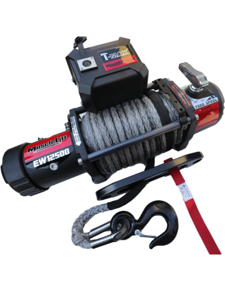 TREUIL TMAX EW12500S 5665KG 12V MUSCLELIFT CORDE