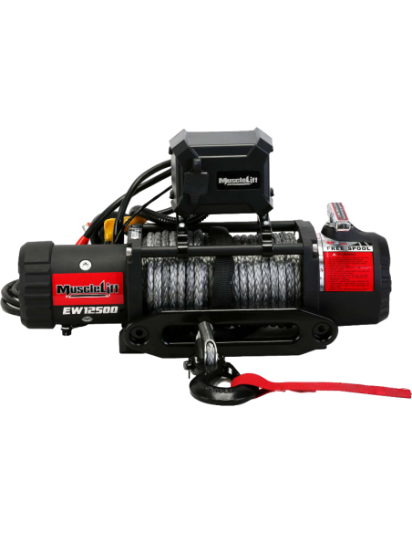 TREUIL TMAX EW12500S 5665KG 12V MUSCLELIFT CORDE