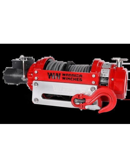 Treuil Hydraulique Industriel Warrior 8165kg corde synthétique