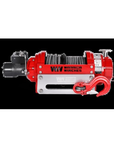 Treuil Hydraulique Industriel Warrior 8165kg corde synthétique