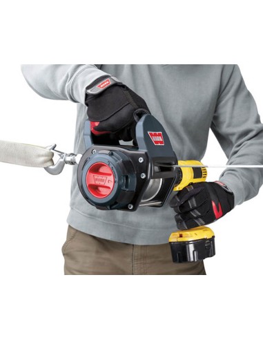 Treuil électrique Warn Drill winch 225kg Wire cable