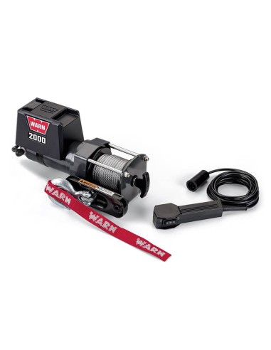 Treuil électrique Warn DC2000 907kg Câble acier