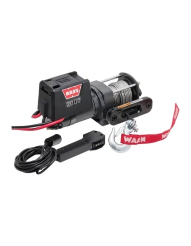 Treuil électrique Warn DC2000 907kg Câble acier