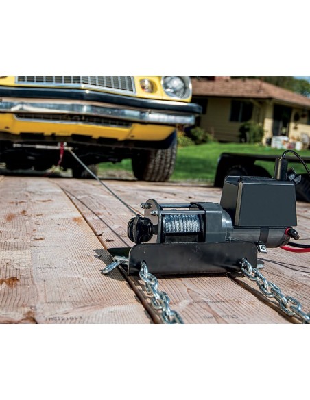 Treuil électrique Warn DC5000 2268 kg Câble acier