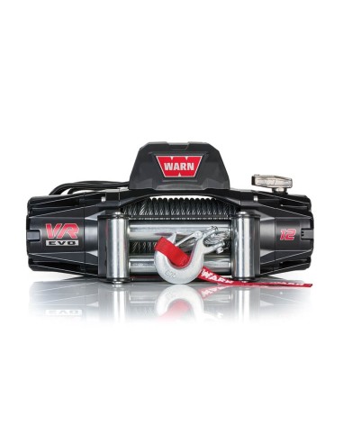 Treuil électrique Warn VR EVO 12 5443kg Câble acier
