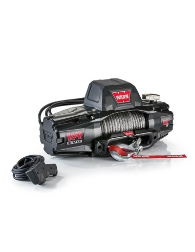 Treuil électrique Warn VR EVO 12 5443kg Corde synthétique