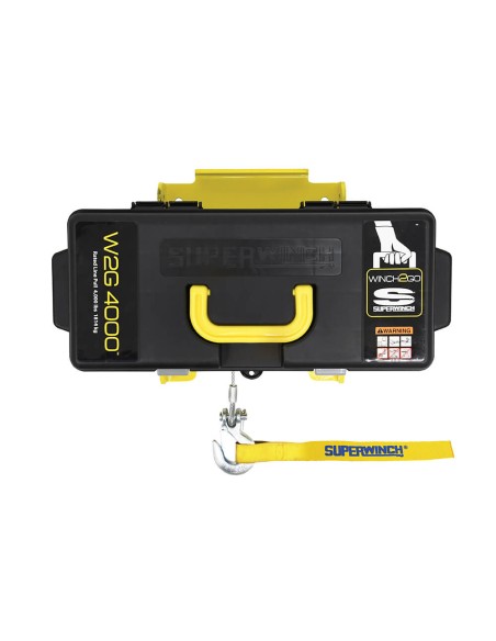 Treuil électrique Superwinch Winch2GO 1814kg Câble acier