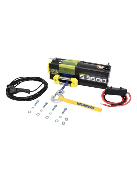 Treuil électrique Superwinch S 5500 2495kg Corde Synthétique