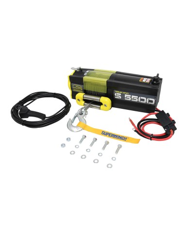 Treuil électrique Superwinch S 5500 2495kg avec câble acier