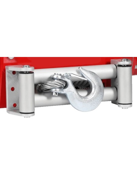 Galet de guidage a 4 voies treuil entraxe 304mm