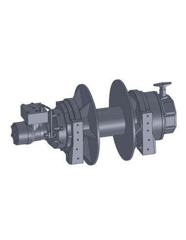 
Treuil Hydraulique HWV corde synthétique 12mm x 70m