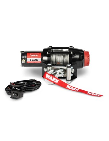 Treuil électrique Warn R25 1134kg Câble acier
