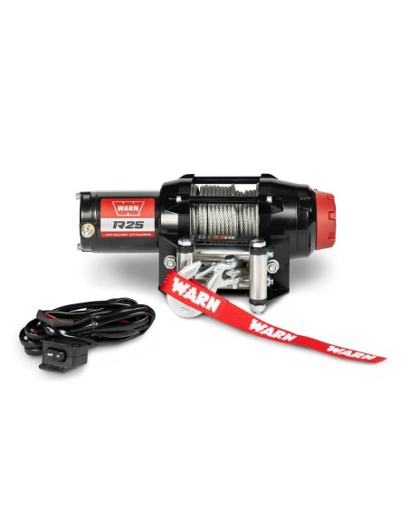 Treuil électrique Warn R25 1134kg Câble acier