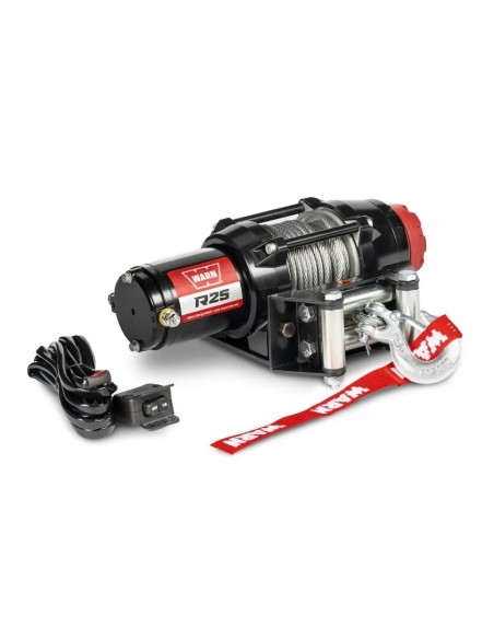 Treuil électrique Warn R25 1134kg Câble acier