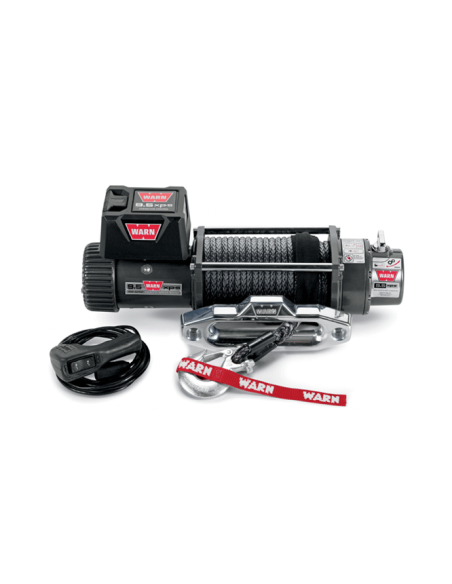 Treuil électrique Warn XD9S 4080 kg Corde synthétique