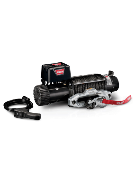 Treuil électrique Warn XD9S 4080 kg Corde synthétique