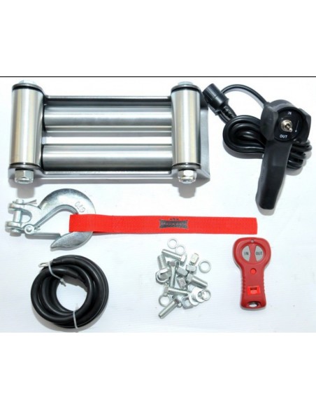Treuil Electrique DW Highlander 6803 kg 24v telecommande Treuil Electrique DW Highlander 6803 kg 24v telecommande