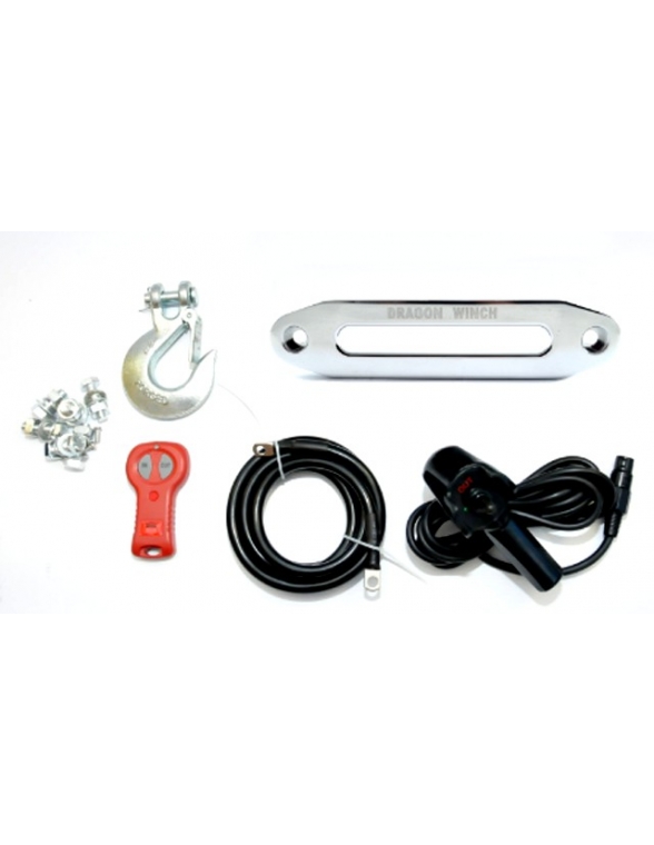 Treuil Electrique DW Highlander 5440 kg 12v corde syntéthique