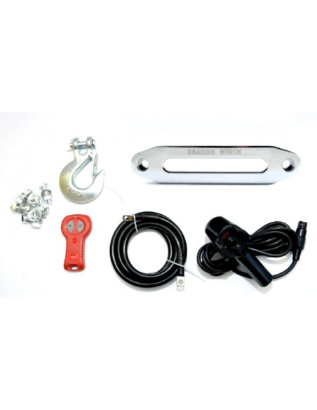 Treuil Electrique DW Highlander 5440 kg 12v corde syntéthique