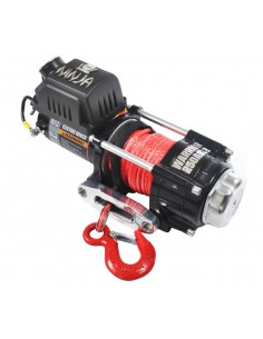 Treuil Electrique Warrior 1588 kg 12v corde Synthétique