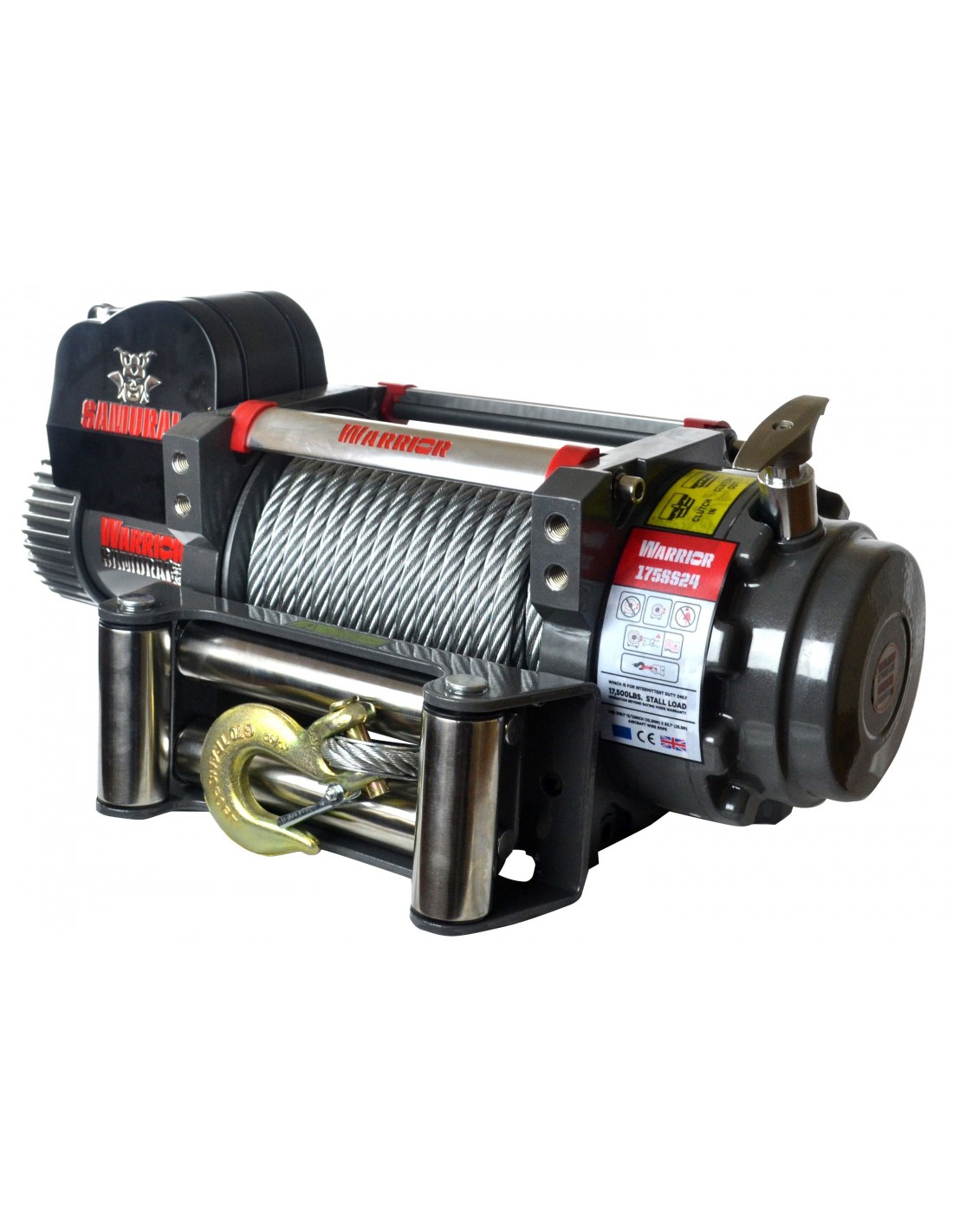 Treuil electrique runva 7938 kg 24v telecommande