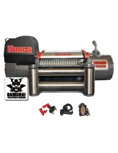 Treuil électrique Samurai Next Generation 9500 Corde Armortek 12 volts -  Warrior Winches - Marques