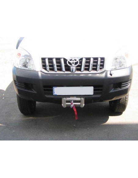 Platine de Montage Treuil  dans le parchoc d'origine Toyota KDJ120 KDJ125