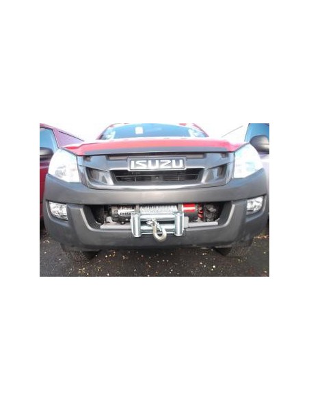 Platine de Montage Treuil  dans le parchoc d'origine ISUZU Dmax apres 2012