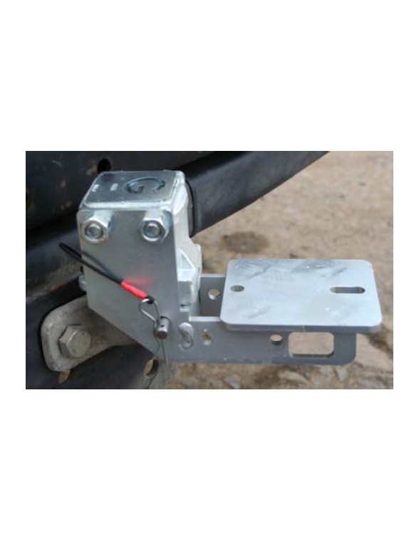 Platine démontable boule attelage Treuil maxi 2.7T