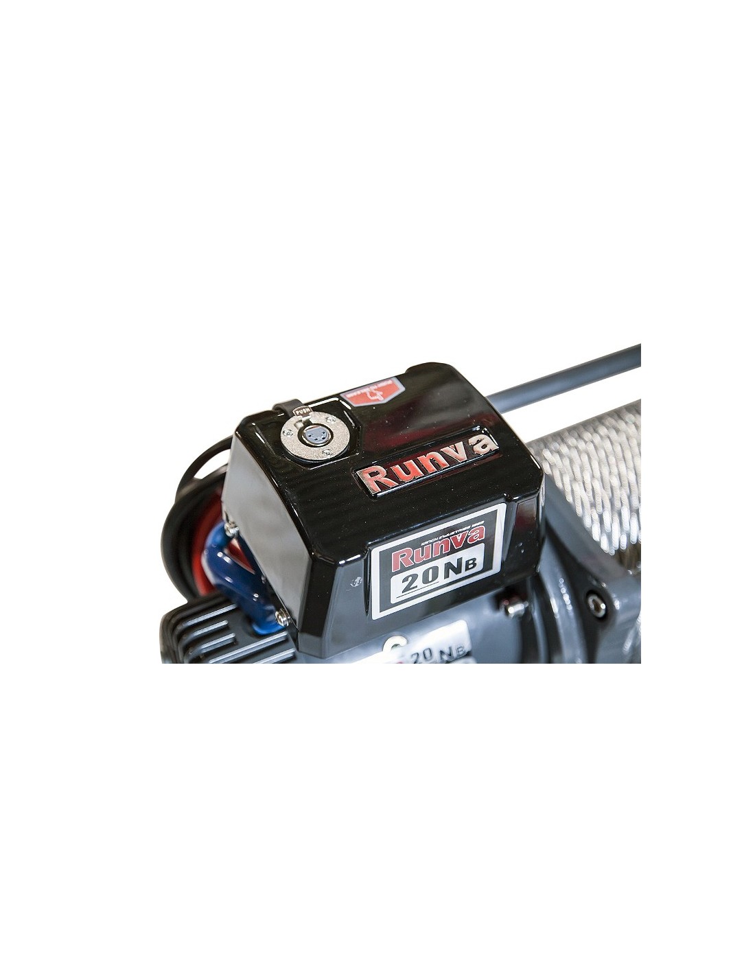 Treuil electrique runva 7938 kg 24v telecommande