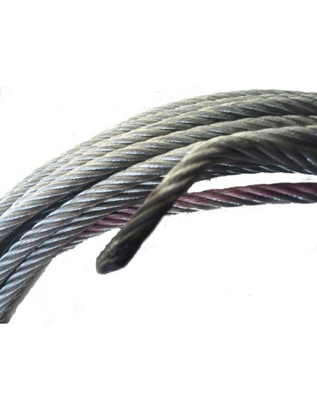 Cable acier pour treuil 9000kg 12mm x 26m