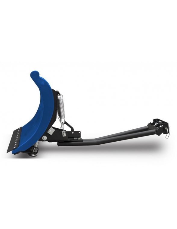 Kit lame de déneigement SHARK 152 cm. montage universel bleu