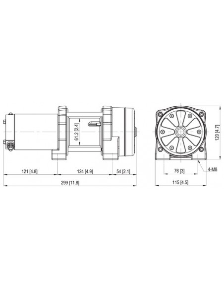 ComeUp GTD 650 levage 300 kg 12 Volts