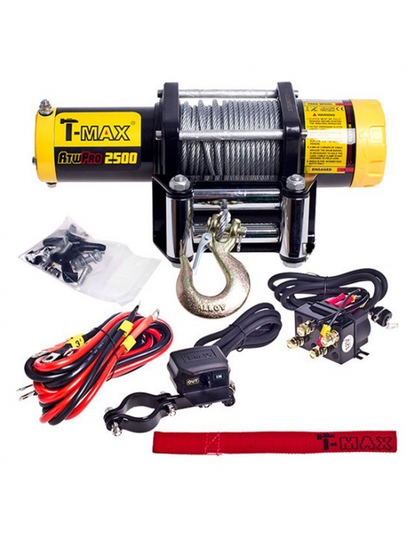 Treuil électrique à fixer 12 V 2200W capacité 1134 kg