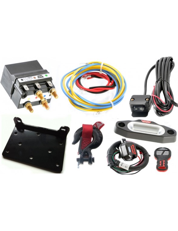 TREUIL Warn Pro Vantage 2500-S CE corde synthétique et télécommande