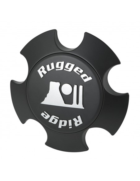 Capuchon central XHD Rugged Ridge, noir mat 15305.51