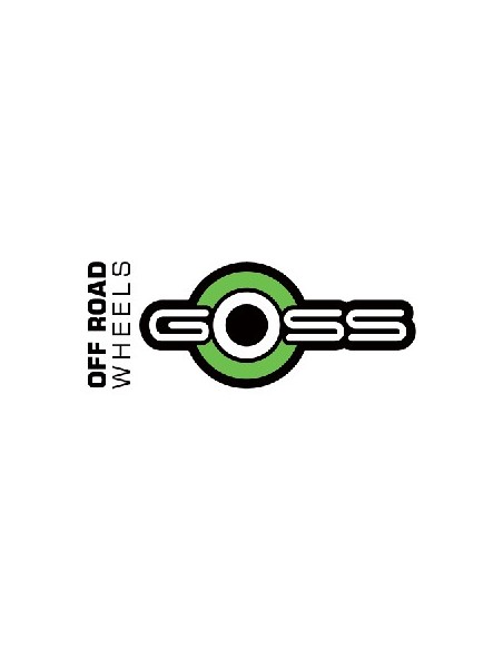 Goss Triangular Black 7x17 entraxe 5x127