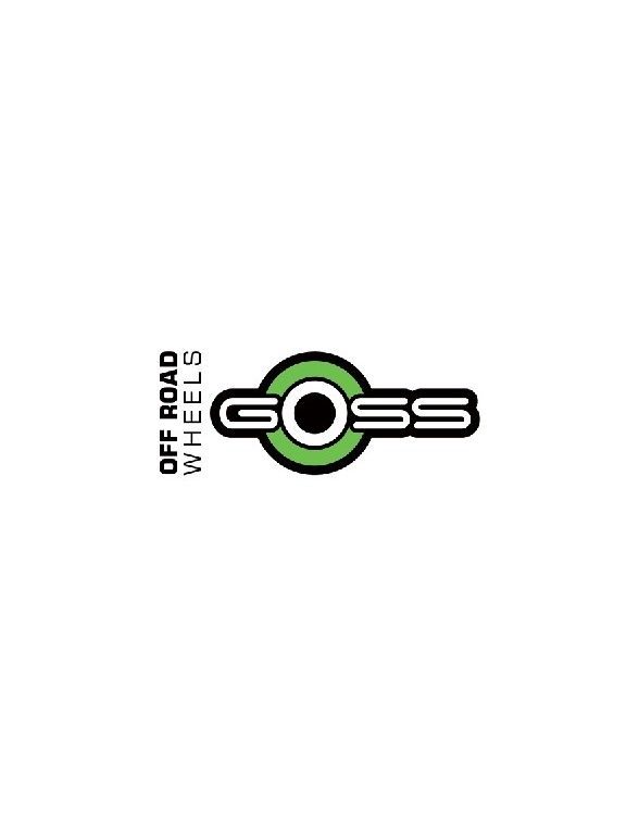 Goss Triangular Black 8x17 entraxe 5x127