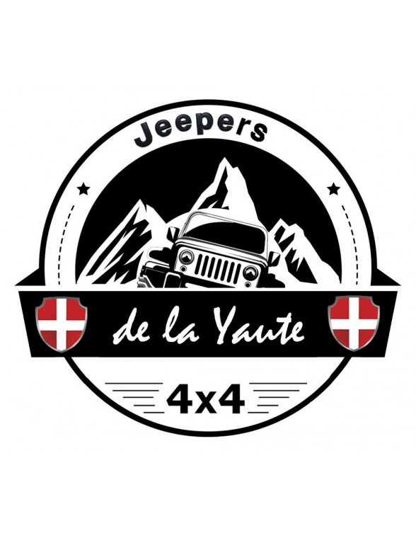 Sticker Jeepers de la Yaute diam 60cm