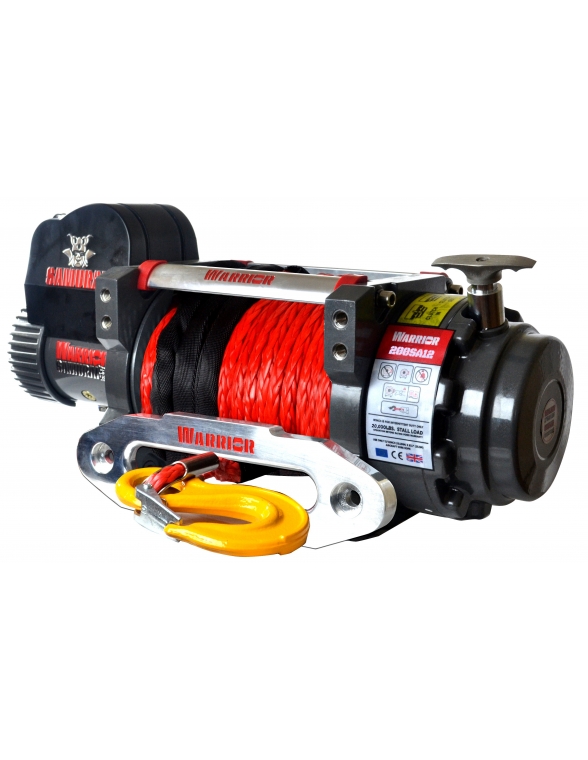 Treuil Electrique Warrior Samurai 9070kg 12v corde synthétique