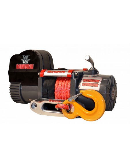 Treuil Electrique Warrior 4309kg 24v corde Synthetique 14m