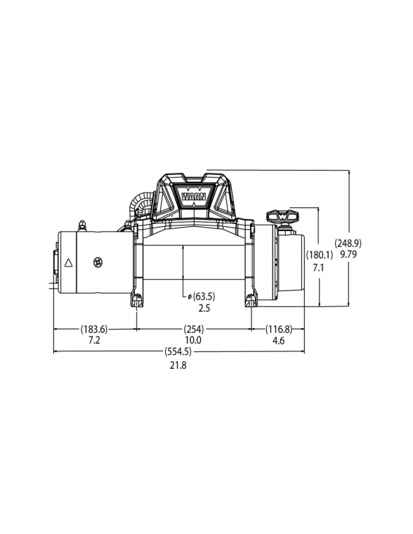TREUIL Warn Tabor 12 5400 Kg 12 V