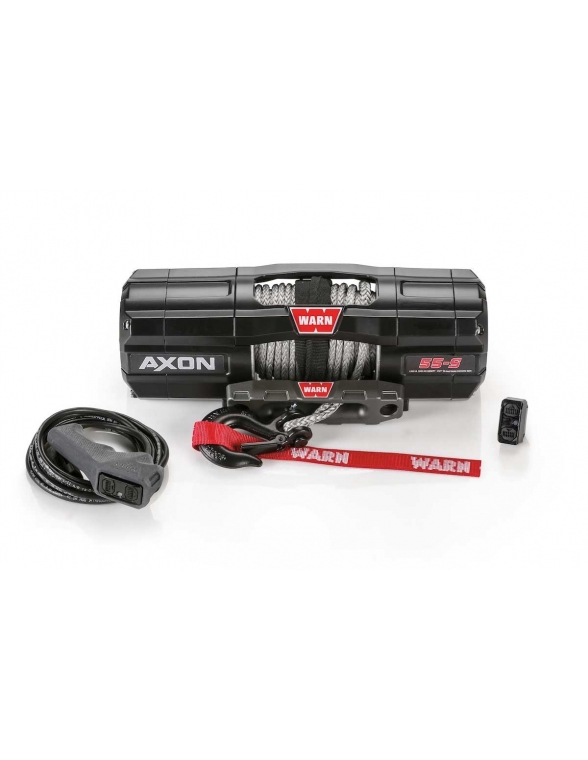 Treuil Warn AXON 55-S 2495KG 12v corde synthétique