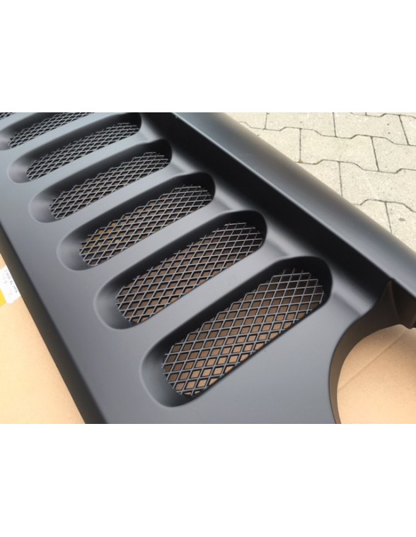 Calandre agressive Jeep Wrangler JK  2et 4 portes avec grille