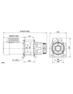 ComeUp CP-300 / 300 kg 230 Volts 2